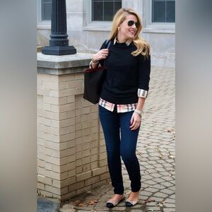 Burberry Denim Jean, Blue, Size Women 25, Excellent Condition